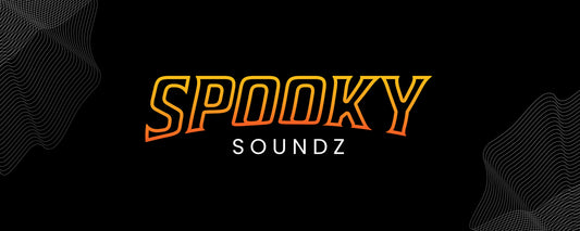 Spooky Soundz banner graphic 