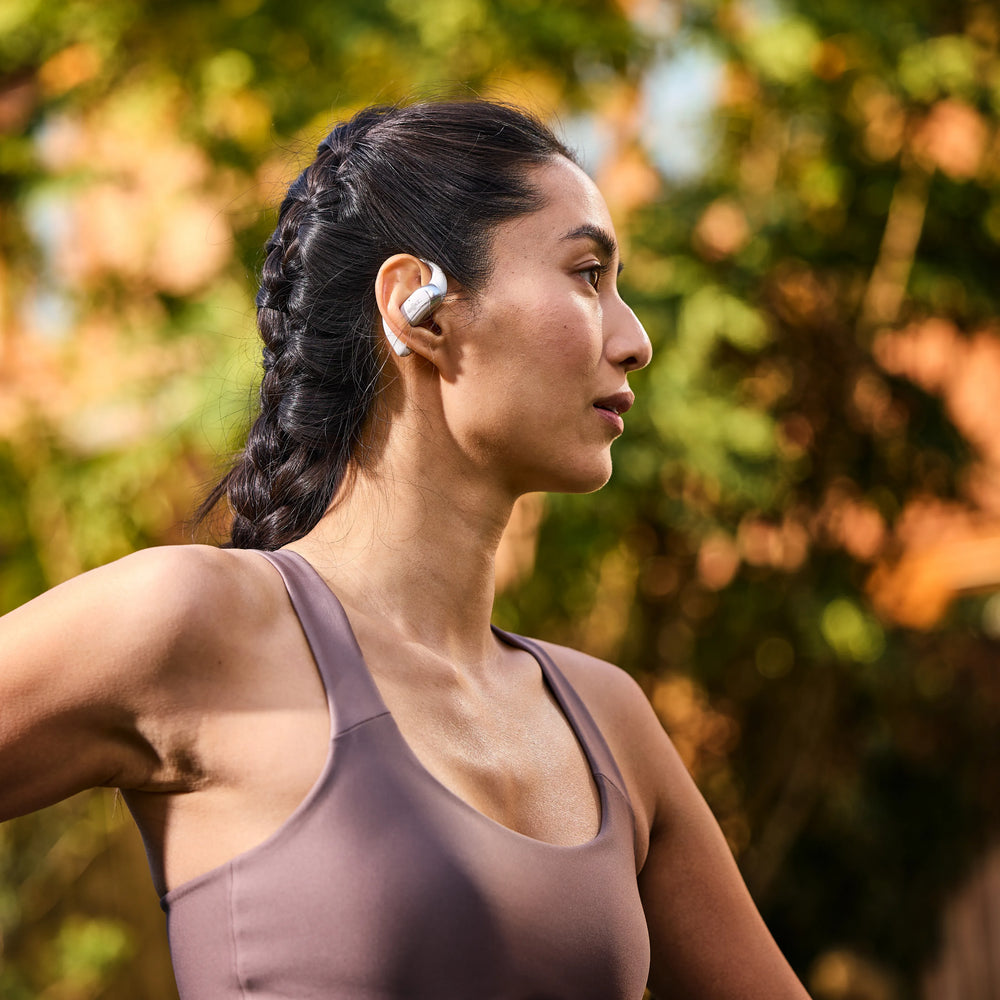 Shokz OpenFit 2+ Secure-Fit Open Earbuds for Running