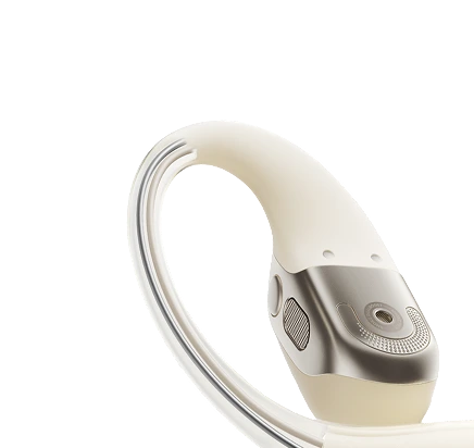 Ergonomischer, <br>
flexibler Ohrbügel